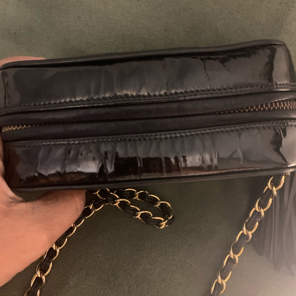CHANEL CAMERA BAG WITH TASSEL - Picture 8 of 8